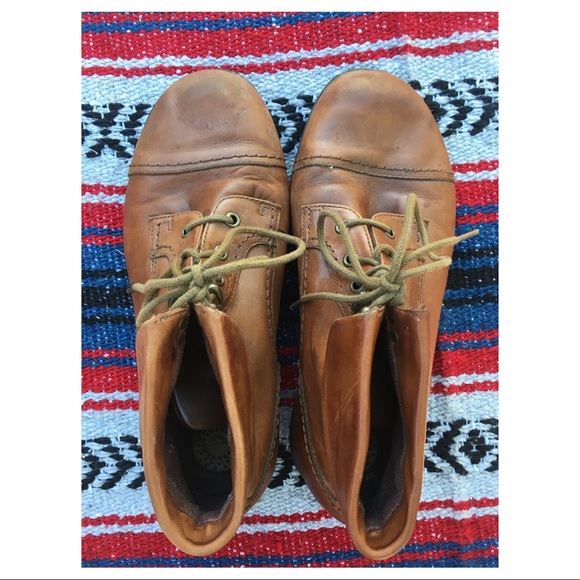 Shoes - 🌵Earth Spirit ‘Yasmine’ Brown Lace Up Boots🌵